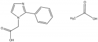 (2-Phenyl-1H-imidazol-1-yl)acetic acid acetate CBR00599-1G