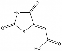 (2Z)-(2,4-Dioxo-1,3-thiazolidin-5-ylidene)acetic acid CBR00426-1G