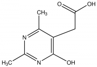 (4-Hydroxy-2,6-dimethylpyrimidin-5-yl)acetic acid CBR00564-1G