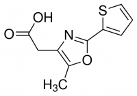 (5-methyl-2-thien-2-yl-1,3-oxazol-4-yl)acetic acid CDS012874-25MG