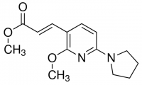 (E)-Methyl 3-(2-methoxy-6-(pyrrolidin-1-yl)pyridin-3-yl)acrylate ADE000089-1G