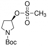 (R)-3-Methanesulfonyloxy-pyrrolidine-1-carboxylic acid tert-butyl ester ADE000053-1G