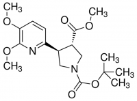(rac-trans)-1-tert-Butyl 3-methyl 4-(5,6-dimethoxypyridin-2-yl)pyrrolidine-1,3-dicarboxylate ADE000586-1G