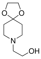 1-(2-Hydroxyethyl)-4-piperidone ethylene ketal 