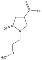 1-(2-Methoxyethyl)-5-oxopyrrolidine-3-carboxylic acid CBR00527-1G