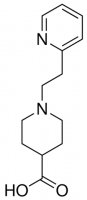 1-(2-pyridin-2-yl-ethyl)-piperidine-4-carboxylic acid CDS016122-50MG