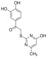 1-(3,4-Dihydroxyphenyl)-2-[(4-hydroxy-6-methyl-2-pyrimidinyl)sulfanyl]ethanone CDS004892-100MG