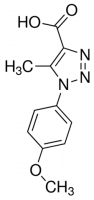 1-(4-methoxy-phenyl)-5-methyl-1H-[1,2,3]triazole-4-carboxylic acid CDS017562-25MG