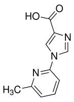 1-(6-methyl-2-pyridinyl)-1H-imidazole-4-carboxylic acid CDS016164-50MG