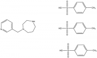 1-(Pyridin-3-ylmethyl)-1,4-diazepane tris(p-toluenesulfonate) CBR00738-1G