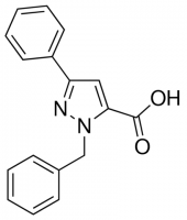 1-Benzyl-3-phenyl-1H-pyrazole-5-carboxylic acid JRD0072-1G