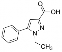 1-Ethyl-5-phenyl-1H-pyrazole-3-carboxylic acid JRD0280-1G