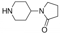 1-piperidin-4-yl-pyrrolidin-2-one CDS012736-25MG