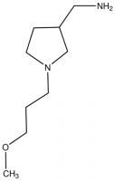 1-[1-(3-Methoxypropyl)pyrrolidin-3-yl]methanamine CBR00549-1G
