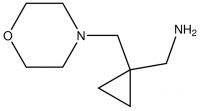 1-[1-(4-Morpholinylmethyl)cyclopropyl]methanamine CBR00016-1G