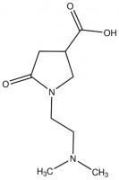 1-[2-(Dimethylamino)ethyl]-5-oxopyrrolidine-3-carboxylic acid CBR00452-1G