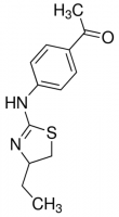 1-[4-(4-ethyl-4,5-dihydro-thiazol-2-ylamino)-phenyl]-ethanone CDS014312-100MG