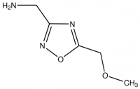 1-[5-(Methoxymethyl)-1,2,4-oxadiazol-3-yl]methanamine CBR00369-1G