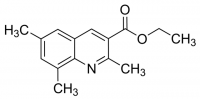 2,6,8-Trimethylquinoline-3-carboxylic acid ethyl ester BBO000094-1G