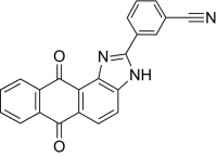 2-(3-Cyanophenyl)-1H-anthra[1,2-d]imidazole-6,11-dione BOG00030-1G