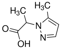 2-(5-methyl-pyrazol-1-yl)-propionic acid CDS010229-50MG