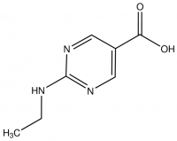 2-(Ethylamino)pyrimidine-5-carboxylic acid CBR00496-1G