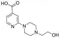 2-[4-(2-Hydroxyethyl)-1-piperazinyl]-isonicotinic acid CDS019527-50MG
