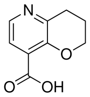 3,4-Dihydro-2H-pyrano[3,2-b]pyridine-8-carboxylic acid ADE001427-1G