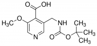 3-((tert-Butoxycarbonylamino)methyl)-5-methoxyisonicotinic acid ADE000554-1G