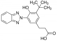 3-(3-(2H-Benzo[d][1,2,3]triazol-2-yl)-5-(tert-butyl)-4-hydroxyphenyl)propanoic acid ADE001401-1G