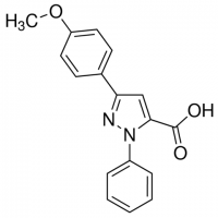 3-(4-Methoxyphenyl)-1-phenyl-1H-pyrazole-5-carboxylic acid JRD0092-1G