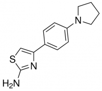 4-[4-(1-pyrrolidinyl)phenyl]-1,3-thiazol-2-ylamine CDS017438-25MG