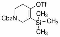 Benzyl 4-(trifluoromethylsulfonyloxy)-3-(trimethylsilyl)-5,6-dihydropyridine-1(2H)-carboxylate 