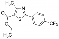 Ethyl 4-methyl-2-[4-(trifluoro-methyl)-phenyl]thiazole-5-carboxylate BOG00020-1G