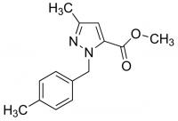 Methyl 1-(4-methylbenzyl)-3-methyl-1H-pyrazole-5-carboxylate JRD0269-1G