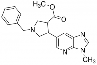 Methyl 1-benzyl-4-(3-methyl-3H-imidazo[4,5-b]pyridin-6-yl)pyrrolidine-3-carboxylate ADE001242-1G