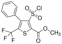 methyl 3-(chlorosulfonyl)-4-phenyl-5-(trifluoromethyl)thiophene-2-carboxylate CDS016439-50MG