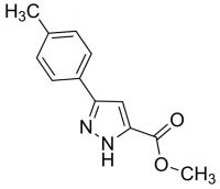 Methyl 3-p-tolyl-1H-pyrazole-5-carboxylate JRD0224-1G