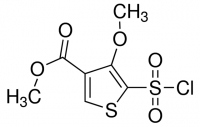 methyl 5-chlorosulfonyl-4-methoxythiophene-3-carboxylate CDS014989-100MG