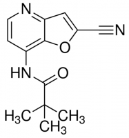 N-(2-Cyanofuro[3,2-b]pyridin-7-yl)pivalamide ADE001203-1G