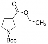 Pyrrolidine-1,3-dicarboxylic acid 1-tert-butyl ester 3-ethyl ester ADE000025-1G