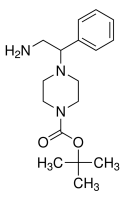 t-butyl-4-(2-Amino-1-phenylethyl)piperazine carboxylate CDS008791-100MG