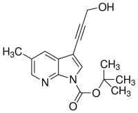 tert-Butyl 3-(3-hydroxyprop-1-ynyl)-5-methyl-1H-pyrrolo[2,3-b]pyridine-1-carboxylate, tech. grade ADE001046-1G