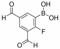 3,5-Diformyl-2-fluorophenylboronic acid 