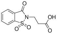 3-(1,1-Dioxido-3-oxo-1,2-benzisothiazol-2(3H)-yl)propanoic acid CDS002336-50MG
