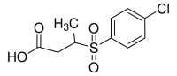3-(4-chlorobenzenesulfonyl)butyric acid CDS016714-50MG