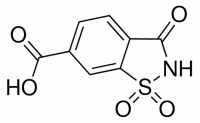 3-Oxo-2,3-dihydro-1,2-benzisothiazole-6-carboxylic acid 1,1-dioxide CDS002503-50MG