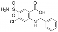 N-Benzyl-4-chloro-5-sulfamoylanthranilic acid 