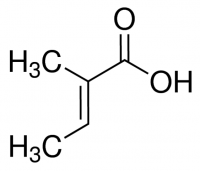 trans-2,3-Dimethylacrylic acid 