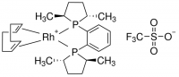 1,2-Bis[(2S,5S)-2,5-dimethylphospholano]benzene(cyclooctadiene)rhodium(I) trifluoromethanesulfonate 